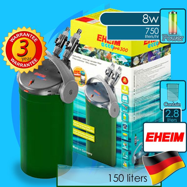 Eheim (Filter System) Ecco Pro 300 (750 L/hr)(8w)