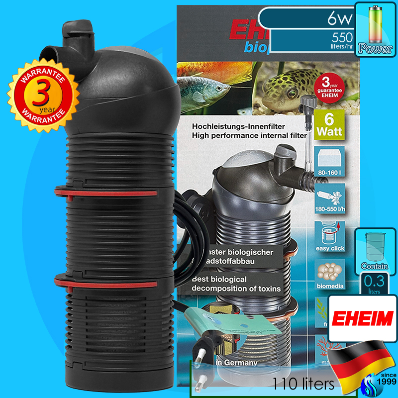 Eheim (Filter System) BioPower 160 (550 L/hr)(6w)