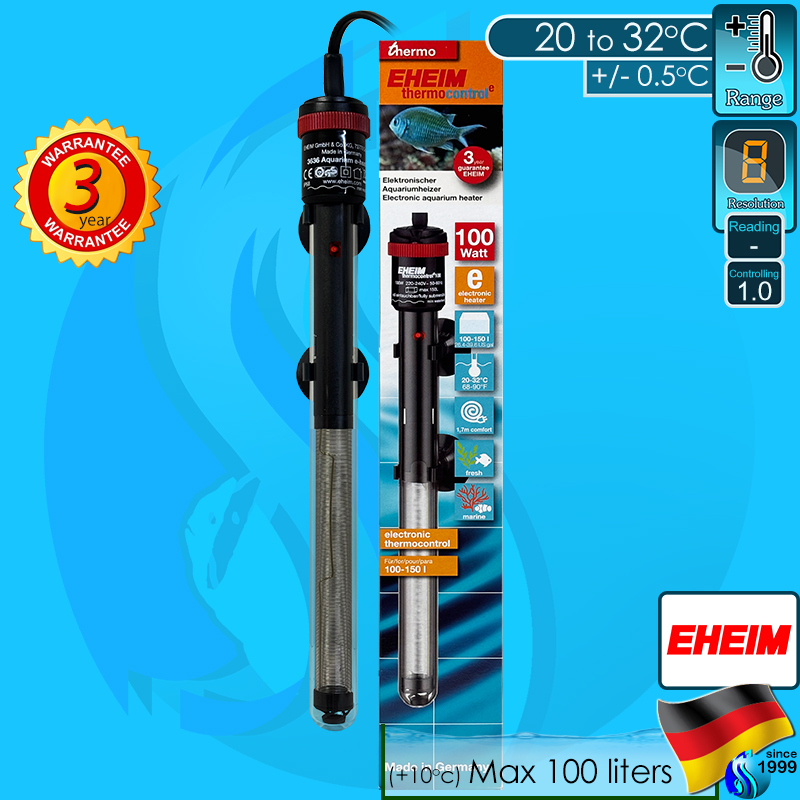 Eheim (Heater) Thermocontrol e 100w ( 10c Max 100 liters)
