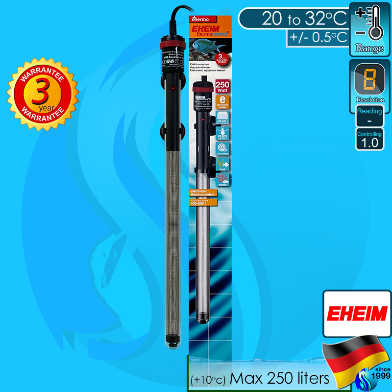 Eheim (Heater) Thermocontrol e 250w ( 10c Max 250 liters)
