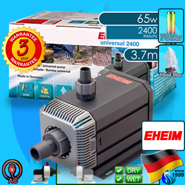 Eheim (Water Pump) Universal 2400 (1260) (2400 L/hr)(65w)(H 3.7m)
