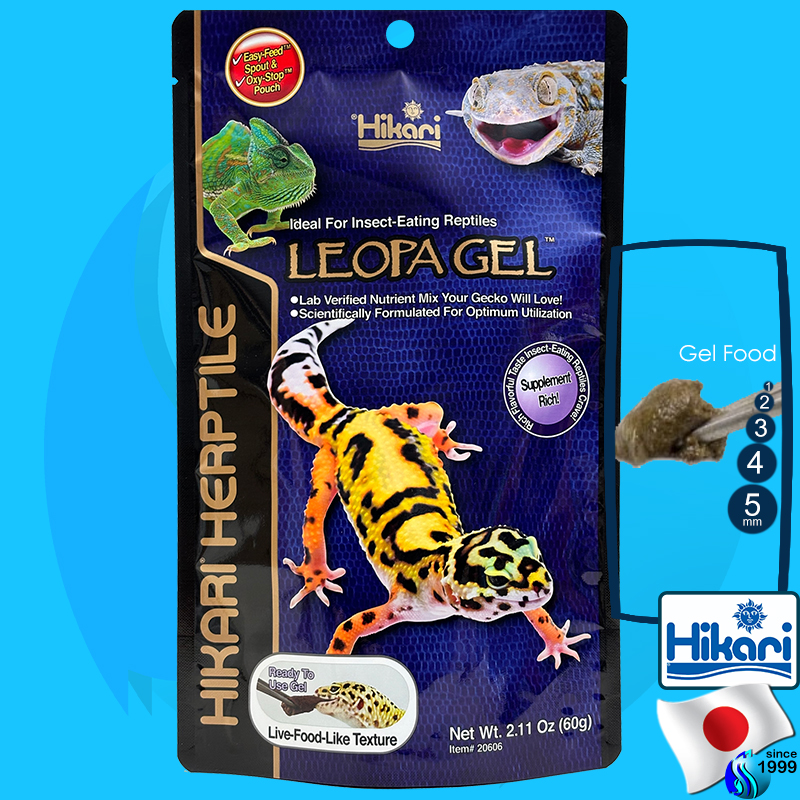 Hikari (Reptile Food) LeopaGel 60g