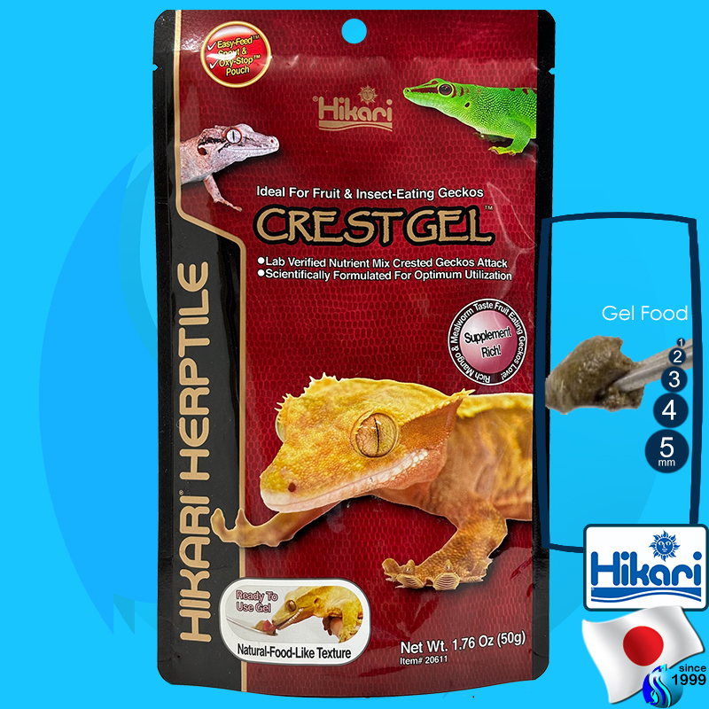 Hikari (Reptile Food) CrestGel 50g