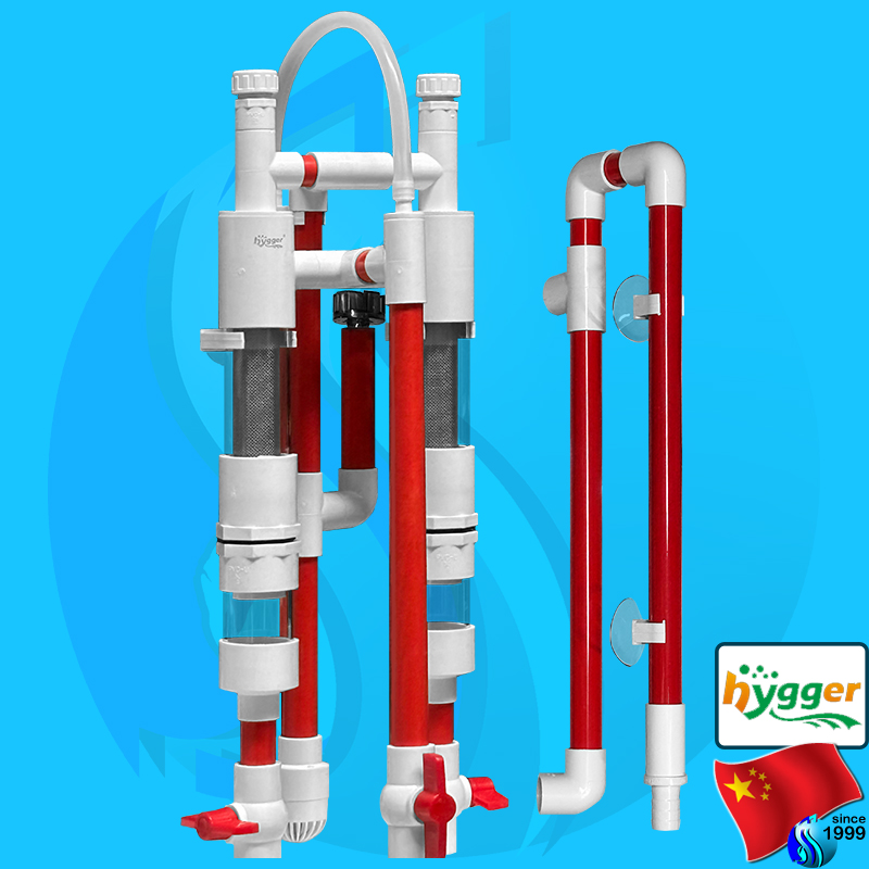Hygger (Overflow Box) Fish Waste Collector HG-141 RED (3000L/hr)