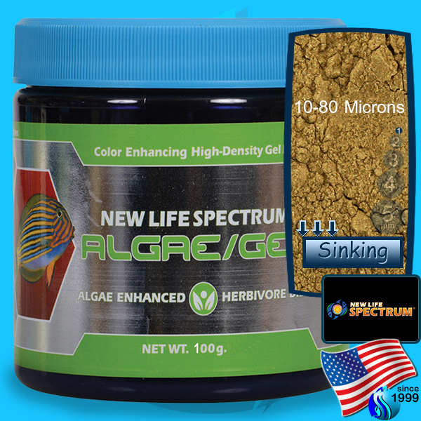 New Life Spectrum (Food) AlgaeGel 100g (250ml)