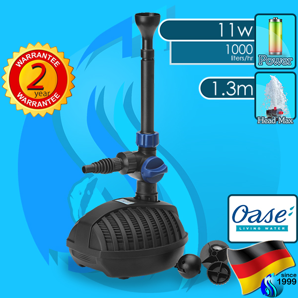 Oase (Fountain Pump) Aquarius Fountain Set Classic 1000 (1000 L/hr)(11w)(H 1.3m)