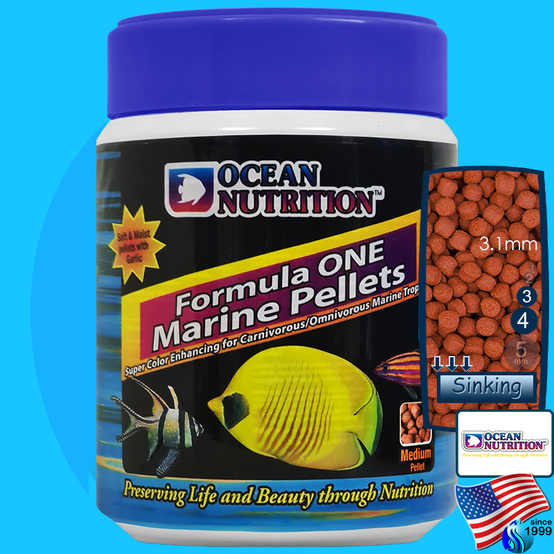 Ocean Nutrition (Food) Formula One Marine Pellets Medium 200g (500ml)