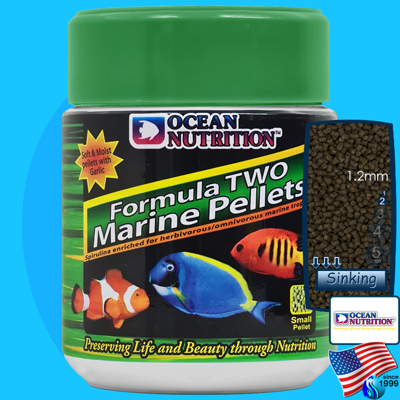 Ocean Nutrition (Food) Formula Two Marine Pellets  Small 100g (250ml)
