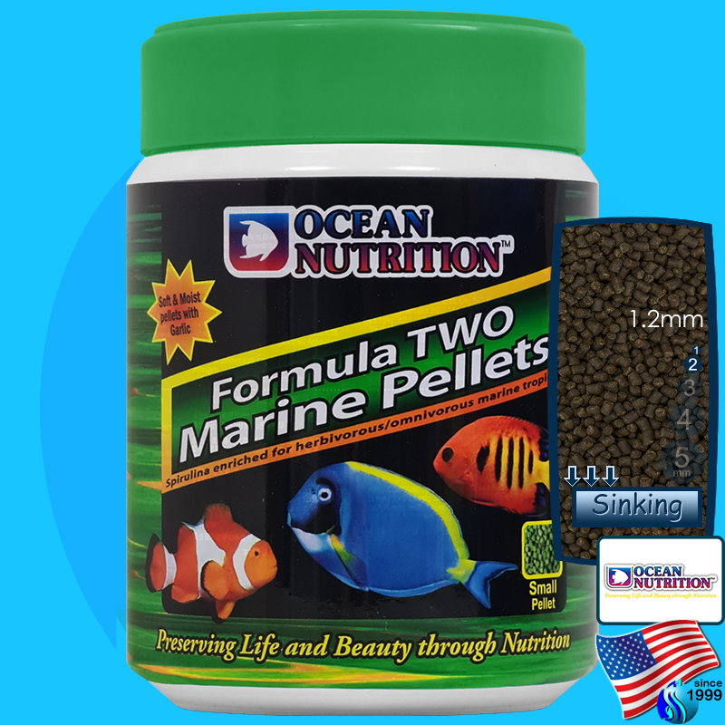 Ocean Nutrition (Food) Formula Two Marine Pellets  Small 200g (500ml)