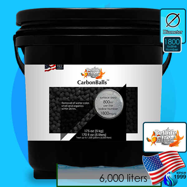 PetLife (Filter Media) PetLifeElite CarbonBalls  5kg (5liters)(I2 1800)