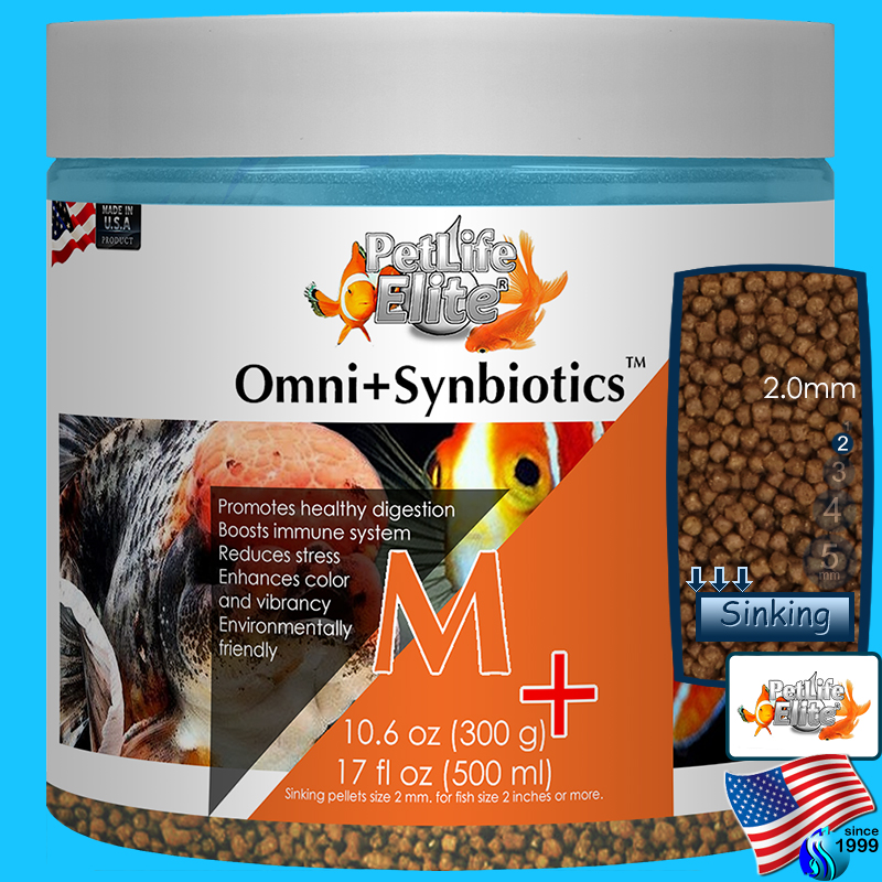 PetLife (Food) PetLifeElite Omni Synbiotics 2mm M   300g (500ml)
