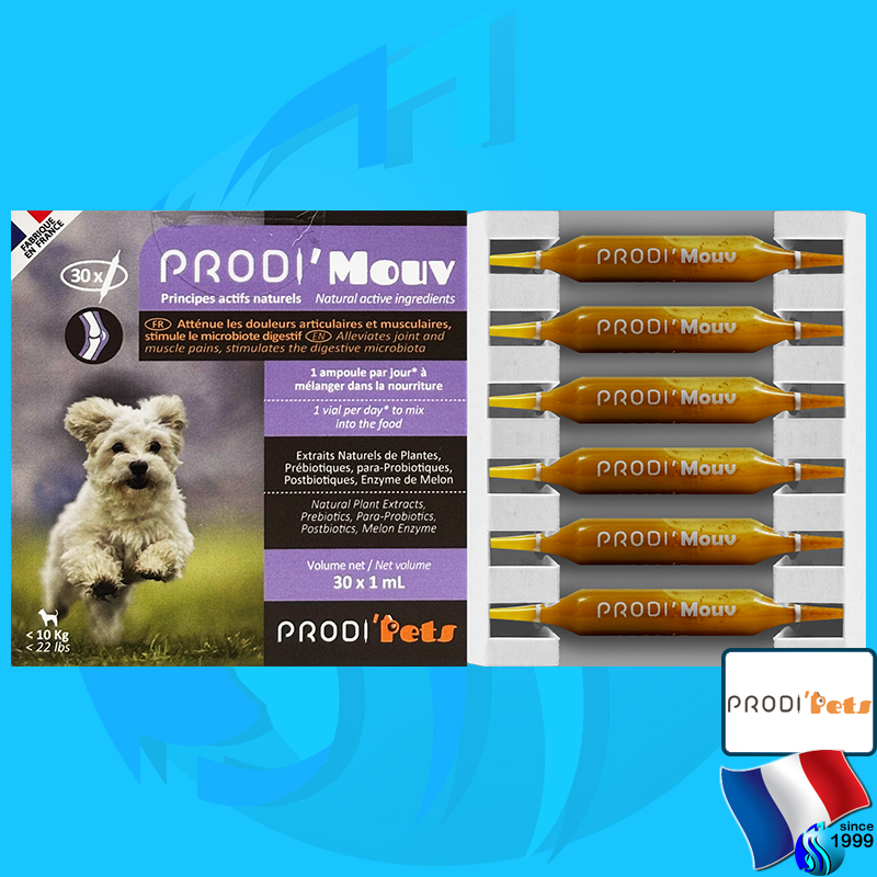 ProdiPets (Dog Health) ProdiMouv Dog 0-10kg (S) (30x1ml)