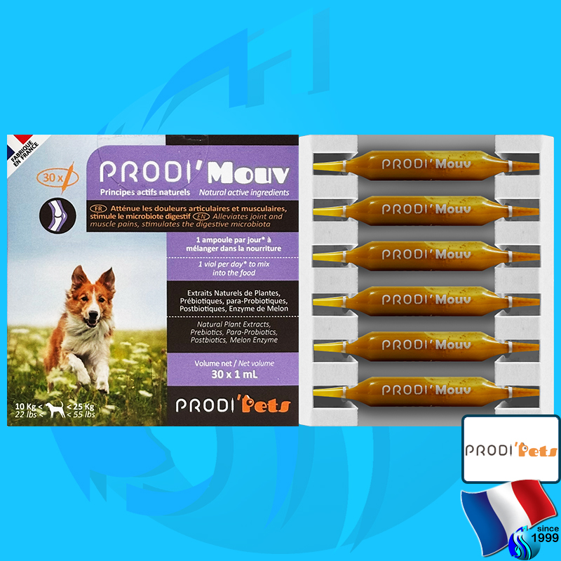 ProdiPets (Dog Health) ProdiMouv Dog 10-25kg (M) (30x1ml)