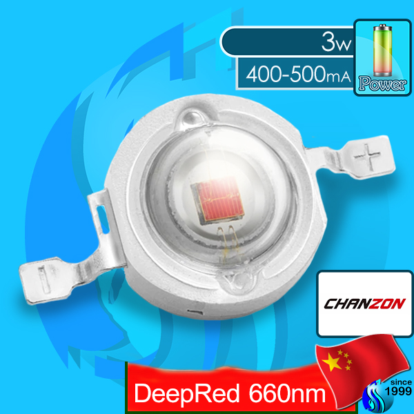 SeaSun (LED Lamp) Chanzon 3w   660nm Deep Red