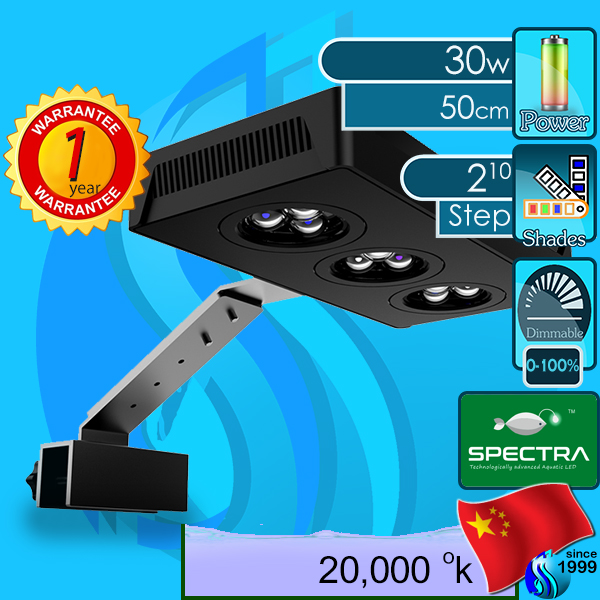 Spectra (Led Lamp) AquaKnight V1 30w (Suitable 12-20 inch)