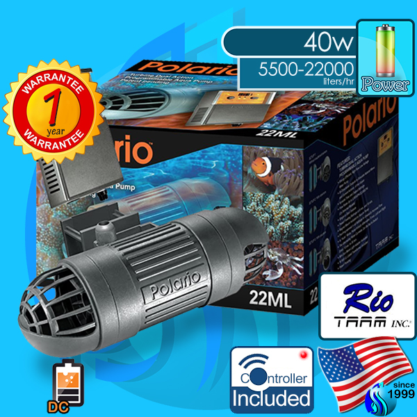 Taam (Wave Pump) Polario Turbine Dual Action Programmable 22ML (22000 L/hr)(16 VDC)