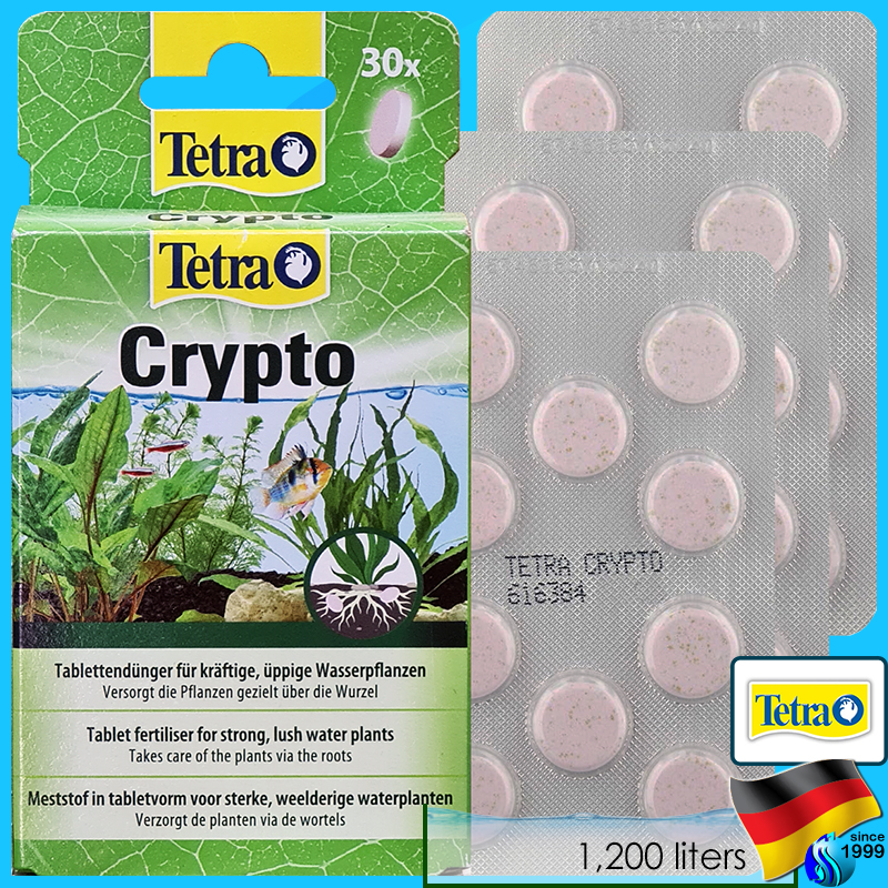 Tetra (Fertilizer) Crypto 30 tabs 24g (1200 liter)