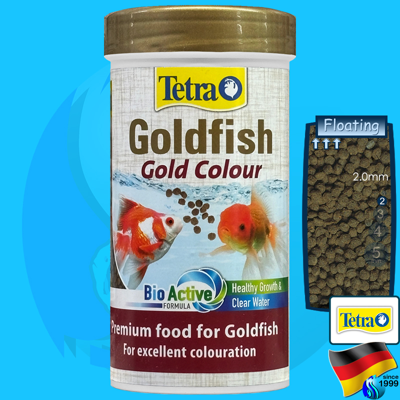 Tetra (Food) Goldfish Gold Colour 75g (250ml)