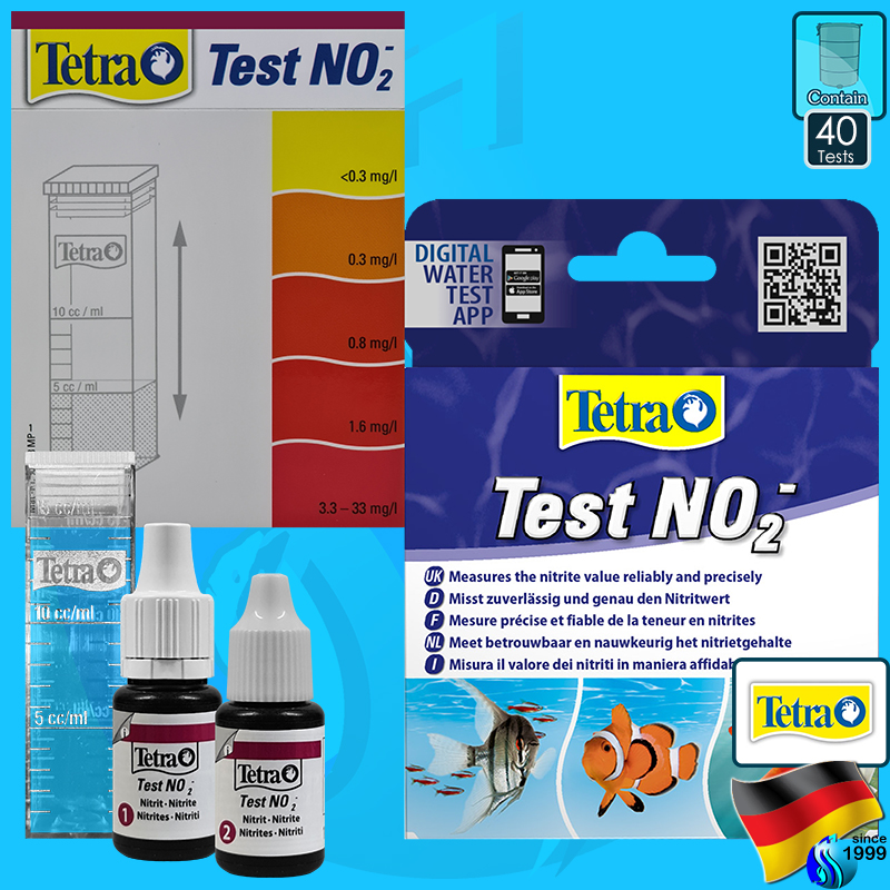 Tetra (Tester) Test No2 Test Nitrite 10ml (40 tests)