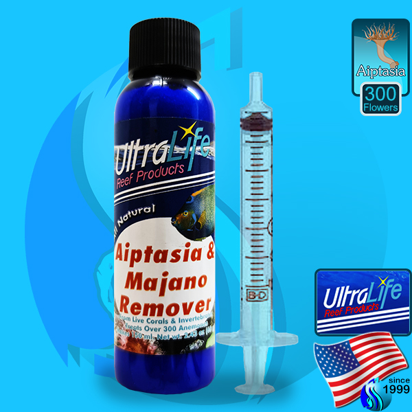UltraLife (Aiptasia Killer) Aiptasia & Majano Remover 68g (150ml)