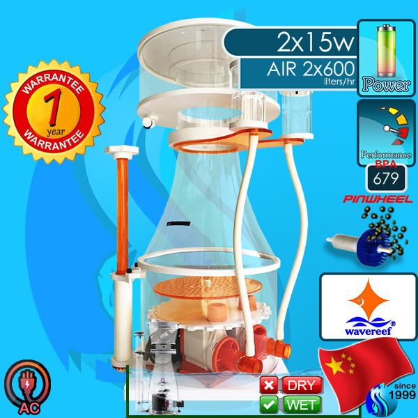 Wavereef (Protein Skimmer) ReefZoom K1-250 (2500 liters)