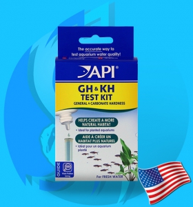 API (Tester) GH&KH Test Kit (90 tests@10dKH)