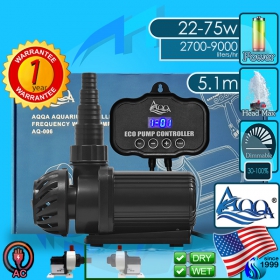 AQQA (Water Pump) Multipurpose Water Pump AQ-006- 9000 (2700-9000 L/hr)(22-75w)(H 5.1m)