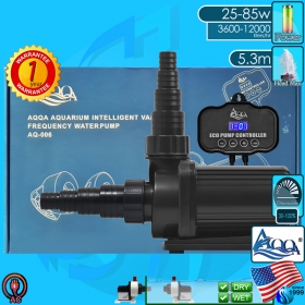 AQQA (Water Pump) Multipurpose Water Pump AQ-006-12000 (3600-12000 L/hr)(25-85w)(H 5.3m)