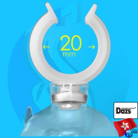 Dazs (Accessories) Holder Suction Cup White 20mm