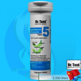Dr.Tank (Conditioner) Algae Remover & Prevention Tabs 100 Tablets No.5 30g (40ml)