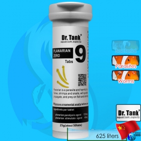 Dr.Tank (Treatment) PlanarianZero Tabs No.9 50 Tablets 25g (40ml)