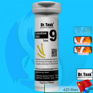 Dr.Tank (Treatment) PlanarianZero Tabs No.9 50 Tablets 25g (40ml)