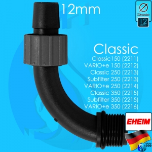 Eheim (Spare Parts) Threated Connector 12mm for Classic 150 / 250 / 350 (7470750)