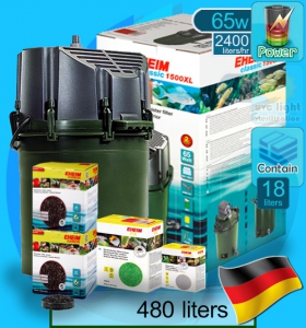 Eheim (Filter System) Classic 1500XL Set A (2260010)(220V AC)