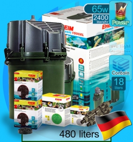 Eheim (Filter System) Classic 1500XL Set B (2260) (2400 L/hr)(65w)