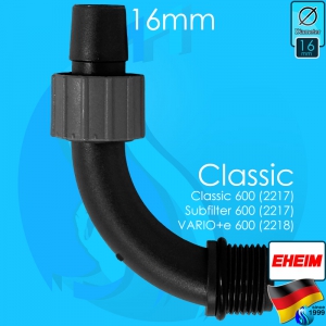 Eheim (Spare Parts) Threated Connector 16mm for Classic 600 (7477000)