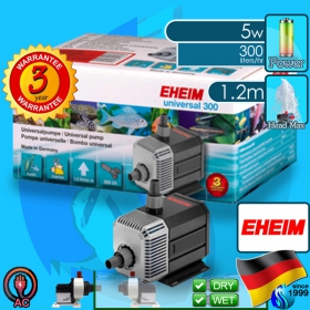Eheim (Water Pump) Universal  300 (1046) (300 L/hr)(5w)(H 1.2m)