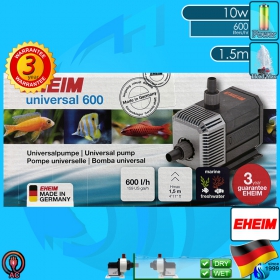 Eheim (Water Pump) Universal  600 (1048) (600 liters/hr)(10w)(H 1.5m)