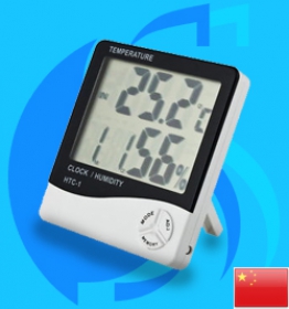 Huixia (Thermometer) Humidity Thermometer Clock HTC-1