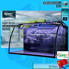 Hygger (Aquarium Tank) Fish Tank HG-906 (48x30x24.5cm)
