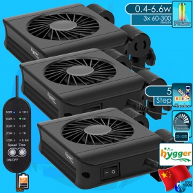 Hygger (Fan) Cooling Fan HG-051 3 Fan (3x3.5 inch)