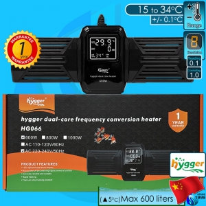 Hygger (Heater) Dual-Core Variable Frequency HG-066 600w (220V AC)