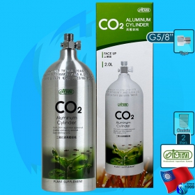 Ista (Co2 Cylinder) Co2 Aluminium Cylinder I-597 2000ml (G5/8 Type)