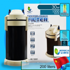 Jeneca (Filter System) External Power Filter AE-1281 (1000 L/hr)(30w)