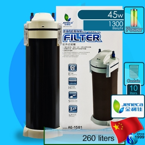 Jeneca (Filter System) External Power Filter AE-1581 (220V AC)