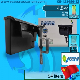 Jeneca (Filter System) External Hanging Filter XP-19 (270 L/hr)(4.8w)