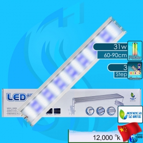 Jeneca (LED Lamp) Aquarium LED Lighting HDJ-600 31w (Suitable 24-36 inch)