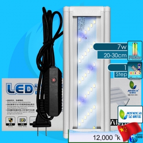 Jeneca (LED Lamp) LED Aquarium Light SC-20 WB 7w (Suitable 8-12 inch)