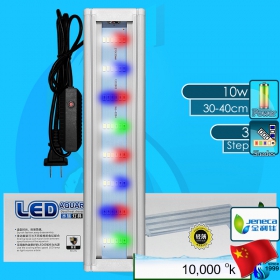 Jeneca (LED Lamp) LED Aquarium Light SC-30 WRGB 10w (Suitable 12-16 inch)