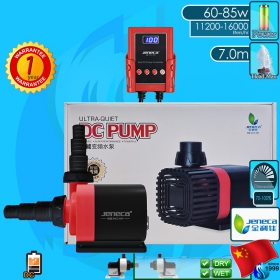 Jeneca (Water Pump) Ultra-Quiet DC Pump AH-16000DC (11200-16000 L/hr)(60-85w)(H 7.0m)